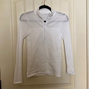 Fabletics long sleeve half zip pull over